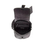 Pompei Donatella Gray Leather Women Crossbody Bag PO-5821