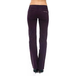 Ungaro Fever Purple Cotton Women Pants UN-8203-W30