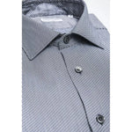 Robert Friedman Blue Cotton Men's Shirt RO-20391-M