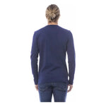 Verri Blue Cotton Men T-Shirt VE-18310-L