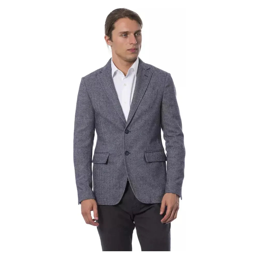 Verri Elegant Blue Single Breasted Blazer VE-18301-IT50 | L-FBB-86