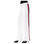BYBLOS White Polyester Women's Pant BY-17645-IT40|S