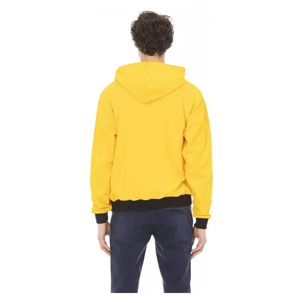 Baldinini Trend Yellow Cotton Men Sweater