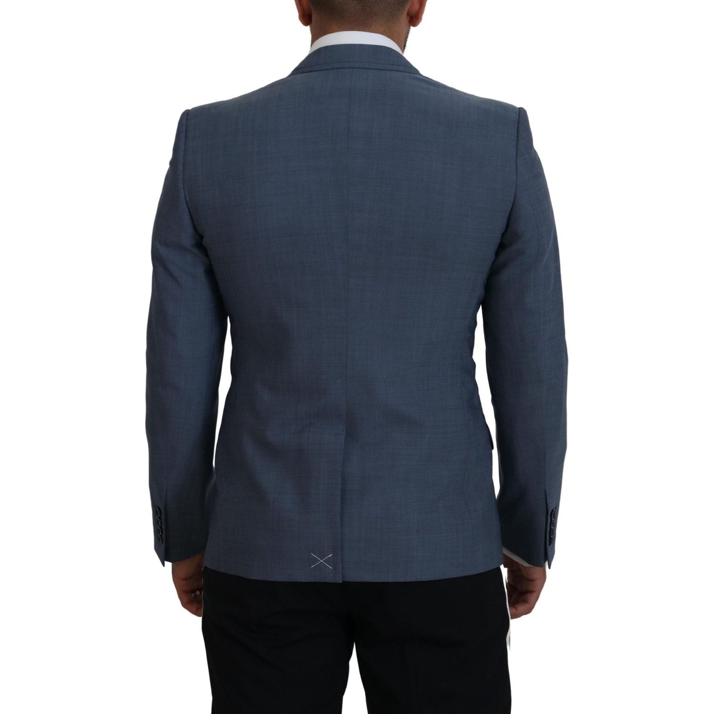 Dolce & Gabbana Elegant Blue Single Breasted Sport Blazer Dolce & Gabbana Dark Slate Gray