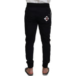 Dolce & Gabbana Black DG Print Mens Jogger Pants PAN73222 - 46