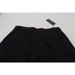 Dolce & Gabbana Black Cotton Chino Formal Pants PAN73347 - 46
