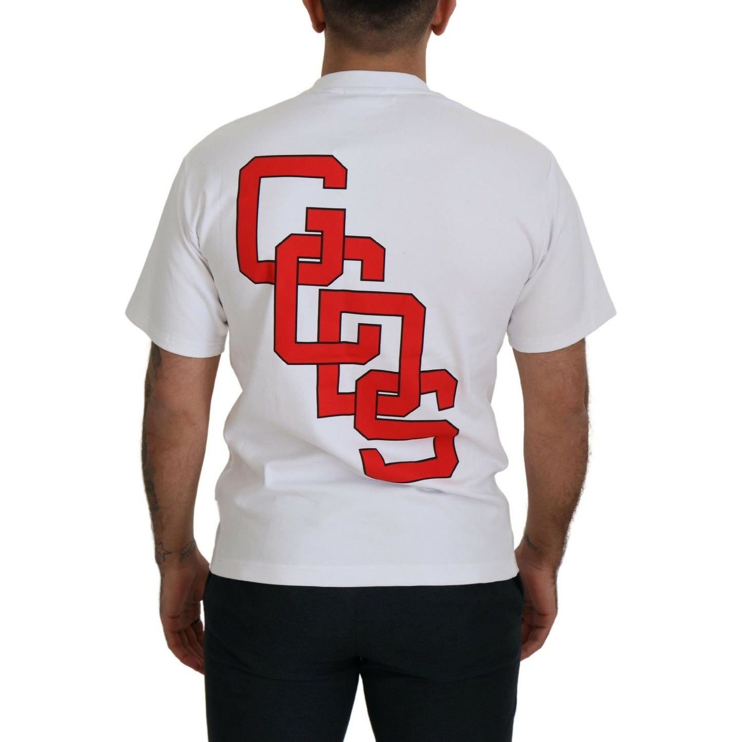 Stunning Authentic GCDS Cotton Tee GCDS Black
