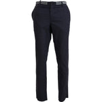 Domenico Tagliente Black Polyester Tapered Dress Pants PAN74514 - 46