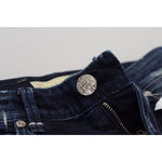 Acht Blue Cotton Low Waist Slim Fit Women Casual Denim Jeans PAN71824- 26
