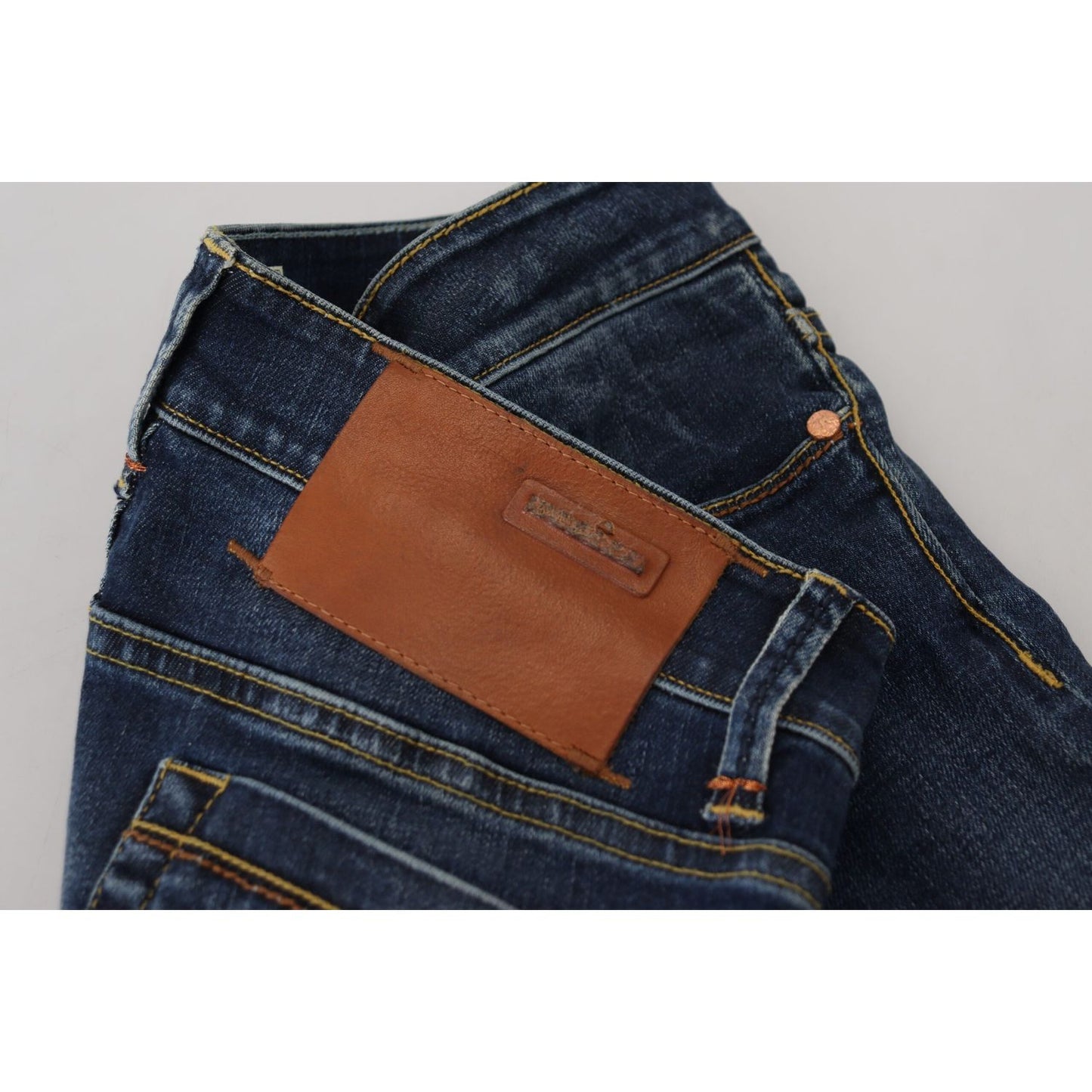 Acht Chic Low Waist Skinny Denim Acht Gray