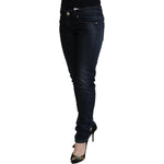 Acht Blue Cotton Low Waist Slim Fit Women Casual Jeans PAN74090- 26