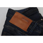 Acht Blue Cotton Low Waist Slim Fit Women Casual Jeans PAN74090- 26