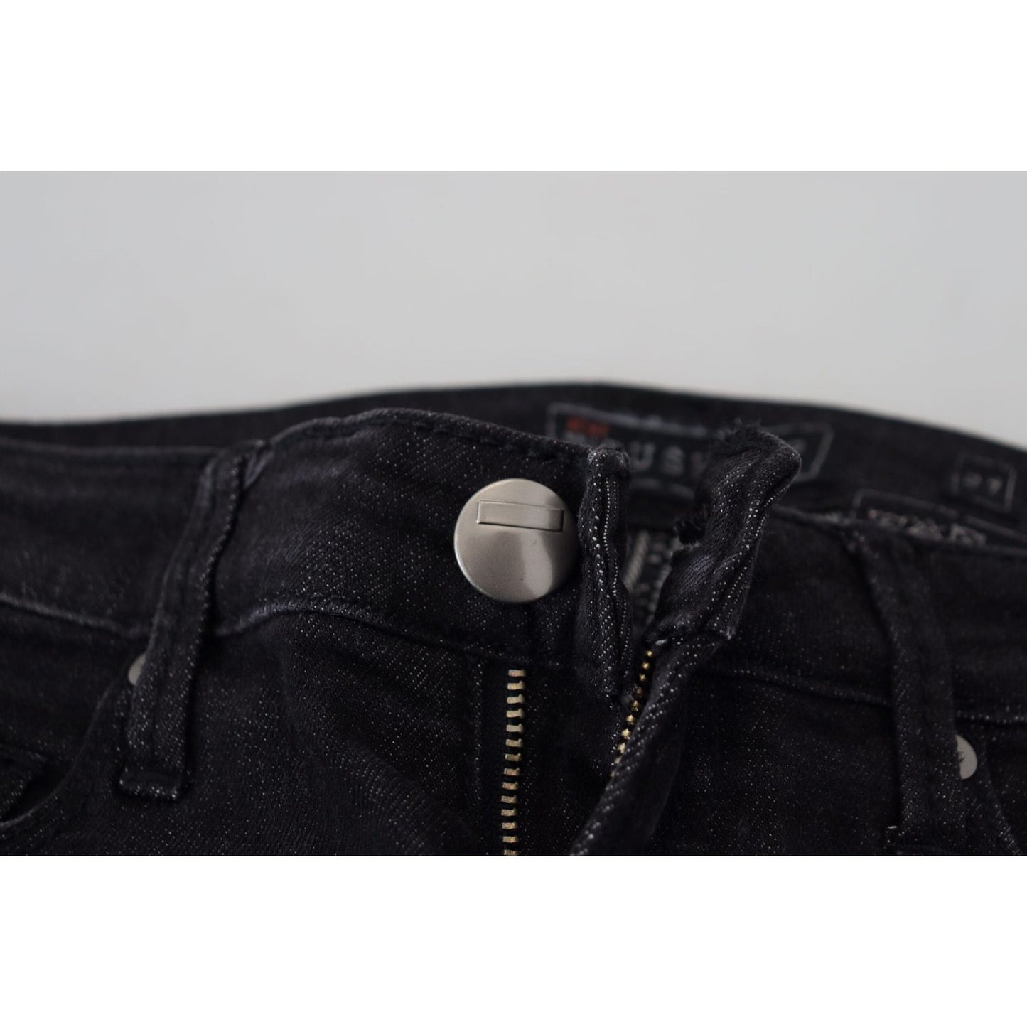 Acht Black Cotton Slim Fit Women Casual Denim Jeans PAN74112-27