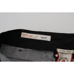 CYCLE Black Cotton Baggy High Waist Women Pants PAN74113-28