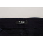 Costume National Black Low Waist Skinny Women Denim Jeans PAN74692- 27