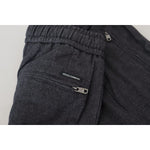 Dolce & Gabbana Gray Cotton Jogger Men Pants PAN74564-46
