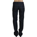 Costume National Blue Low Waist Straight Denim Pants Jeans PAN70730-26