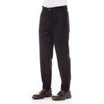 Alpha Studio Brown Wool Men Pant AL-23400-IT48 | M