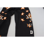 Dolce & Gabbana Black Orange Star Trousers Sport Pants PAN74747- 46