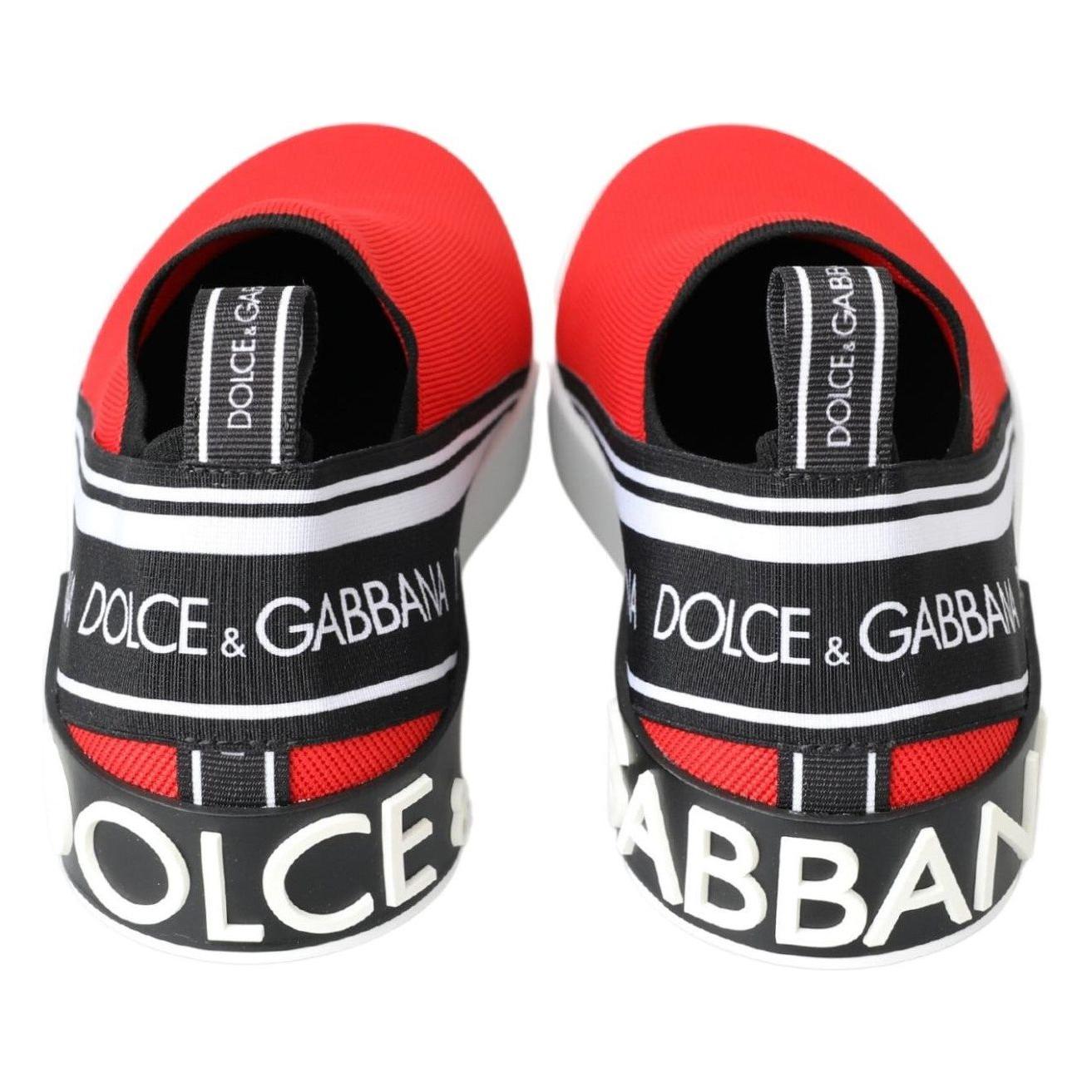Dolce & Gabbana Elegant Tri-Tone Loafers for Men Dolce & Gabbana Light Coral