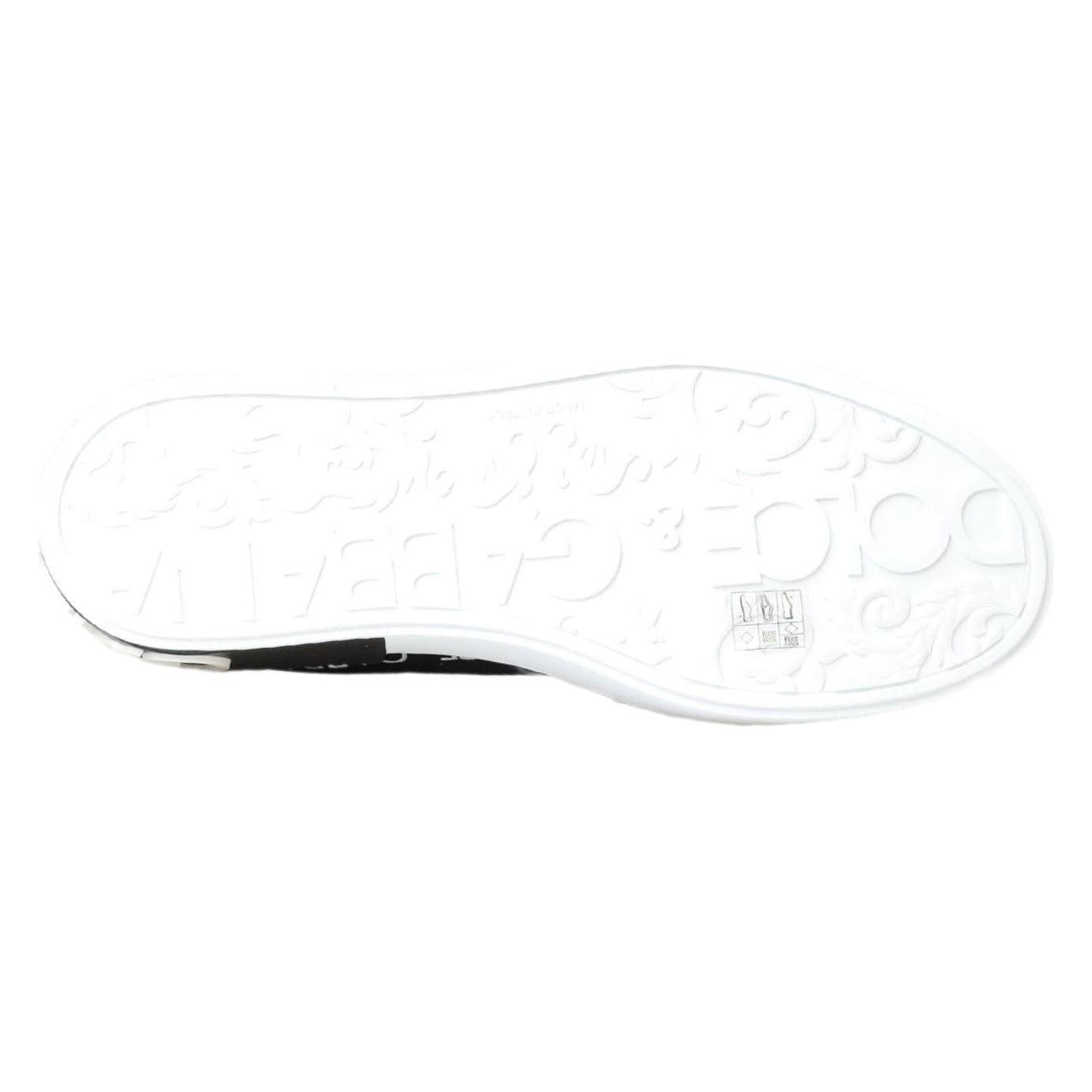 Dolce & Gabbana Elegant Tri-Tone Loafers for Men Dolce & Gabbana White Smoke