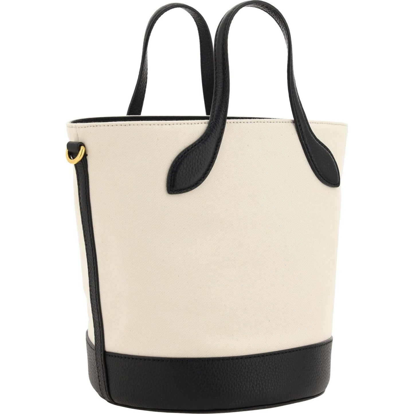 Bally Elegant Monogram Bucket Bag in Black & White 7617659963681