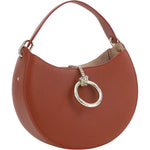 Chloé Sepia Brown Small Arlène Leather Shoulder Bag 7614027006650