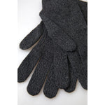 Dolce & Gabbana Gray Virgin Wool Knit Hands Mitten Men Gloves LB30104-8.5