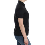 John Galliano Black cotton shirt top SIG12561-1
