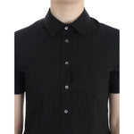 John Galliano Black cotton shirt top SIG12561-1