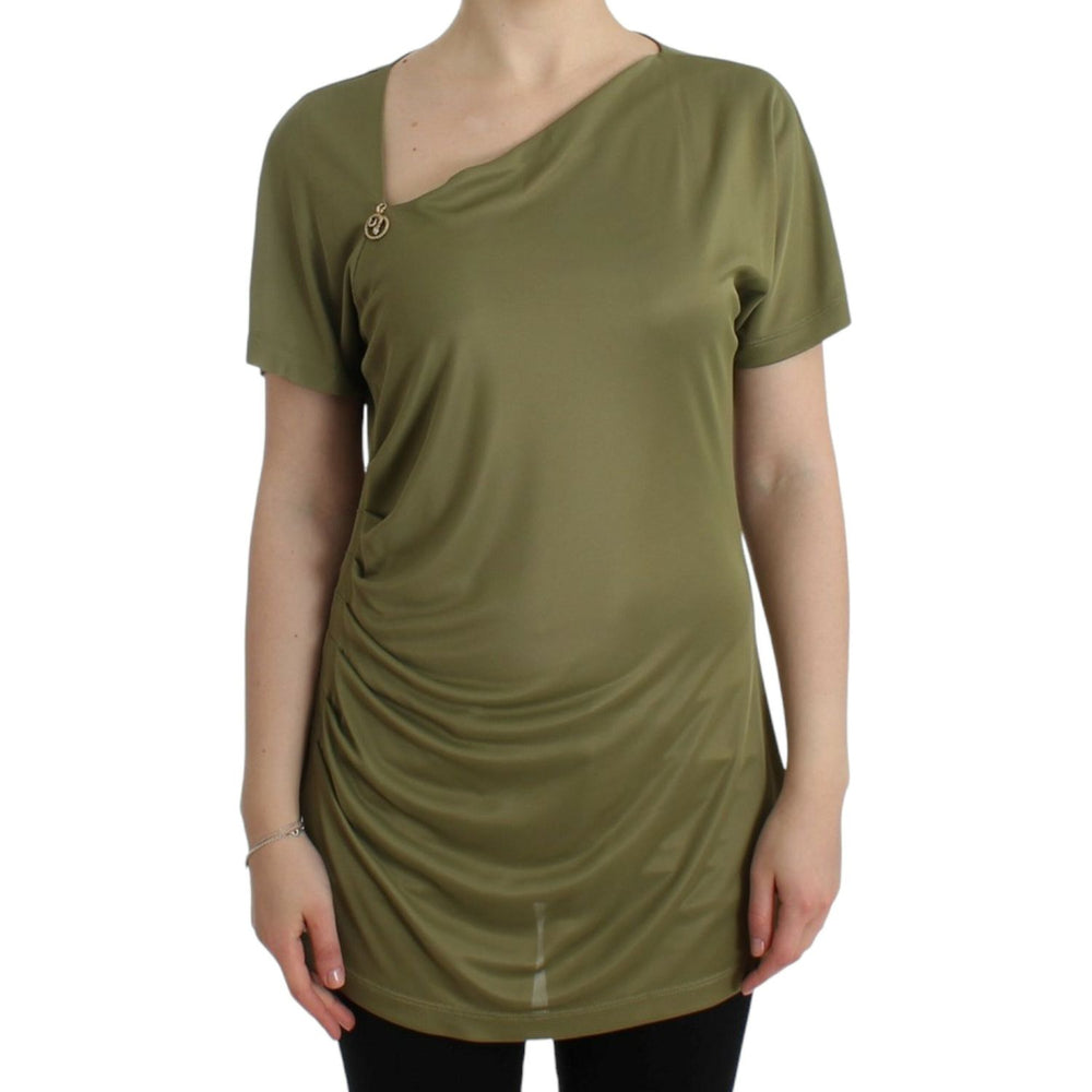 Cavalli Green blouse top SIG11614-1