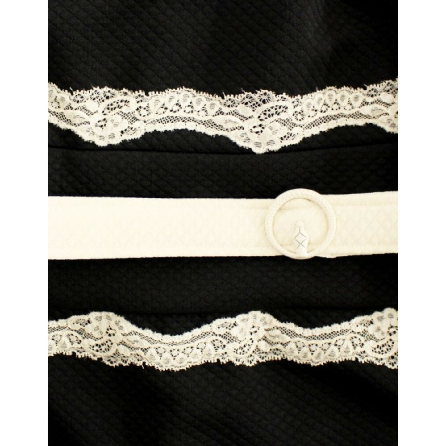 Cavalli Black lace sheath dress