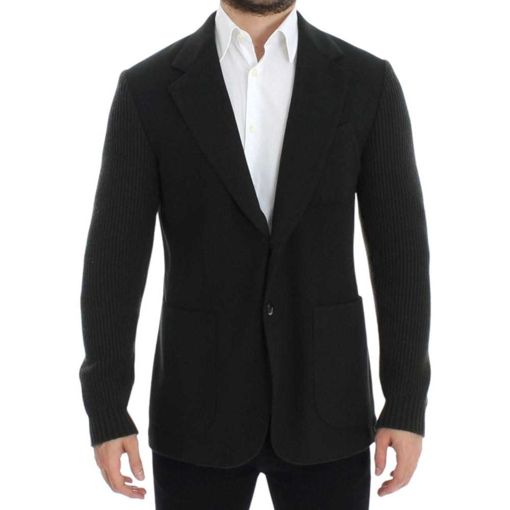 Dolce & Gabbana Green cashmere two button blazer SIG12256-1