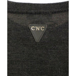 Costume National Gray crewneck pullover sweater SIG10530-1