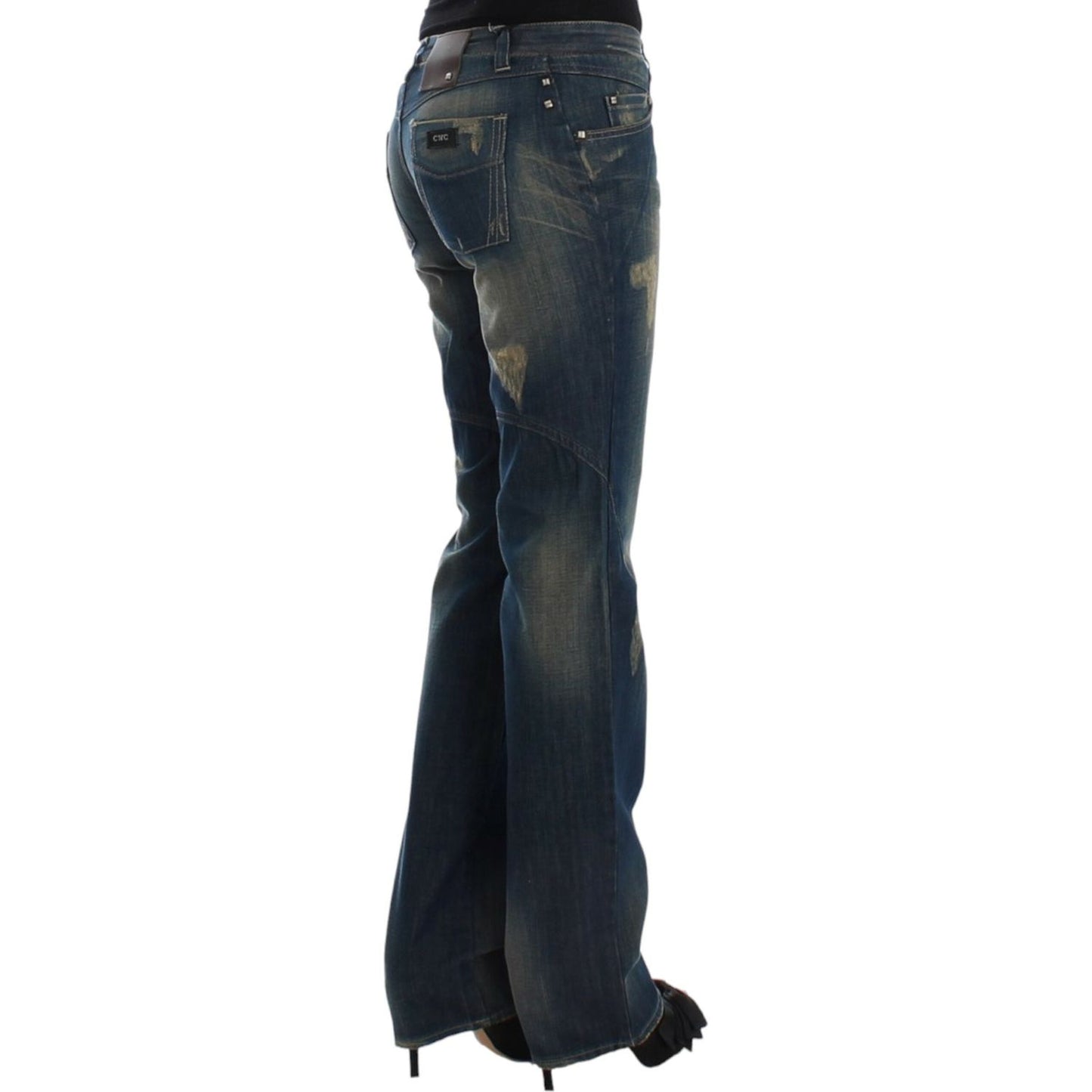 Costume National Blue straight leg jeans