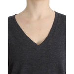 Costume National Gray short sleeved sweater SIG12048-2