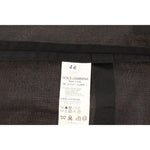 Dolce & Gabbana Black Wool Formal Dress Vest Gilet Jacket VES10037-1