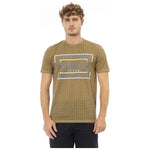 Baldinini Trend Gray Cotton Men T-Shirt BA-23711-XL