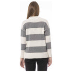 Baldinini Trend Gray Wool Women Sweater BA-23850-M