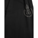 Dolce & Gabbana Black DG Logo Skinny Jogger Sweatpants Pants PAN74991-56