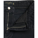 Dolce & Gabbana Black Cotton High Waist Tattered Denim Jeans PAN74988-40