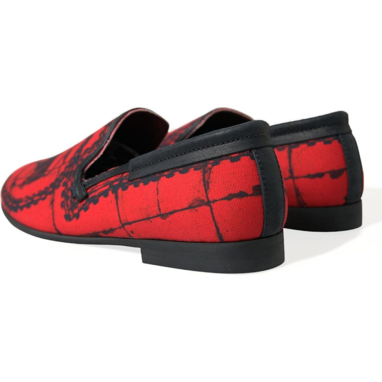 Dolce & Gabbana Torero-Inspired Luxe Red & Black Loafers Dolce & Gabbana Tomato