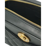 Versace Elegant Small Black Leather Crossbody Bag 8056204191176