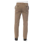 Trussardi Brown Cotton Men Trouser TR-24081-IT44 | XS