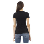 Trussardi Action Black Cotton Women T-Shirt TR-24172-S