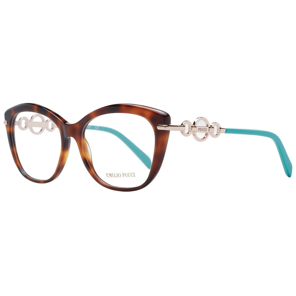 Emilio Pucci Brown Women Glasses Frame