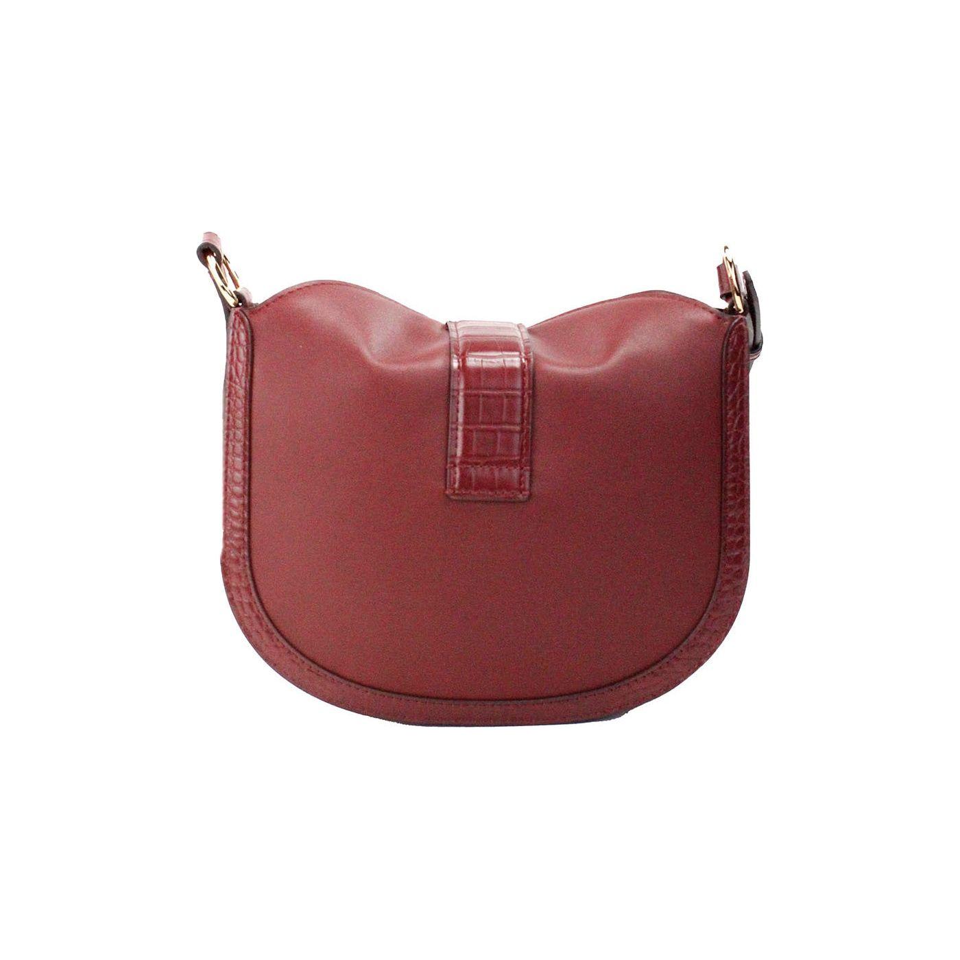 Michael Kors Gabby Small Dark Cherry Leather Foldover Hobo Crossbody Bag Michael Kors Sienna