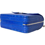 Balenciaga Blue Exotic Leather Neo Classic Small Shoulder Bag BAG1176