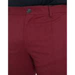Dolce & Gabbana Red Wool Men Slim Fit Dress Pants PAN75296-48