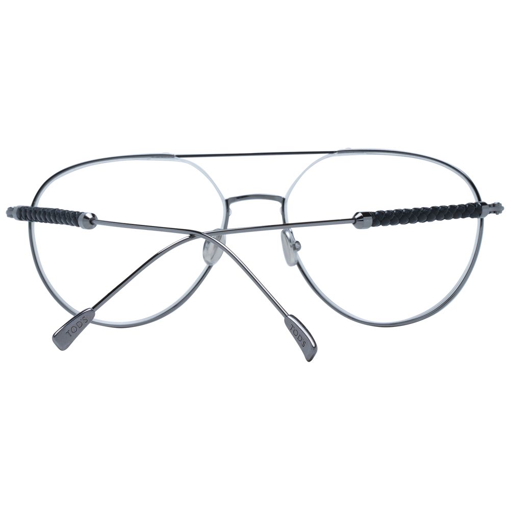 Tod's Gray Metal Glasses (Frames) Tod's